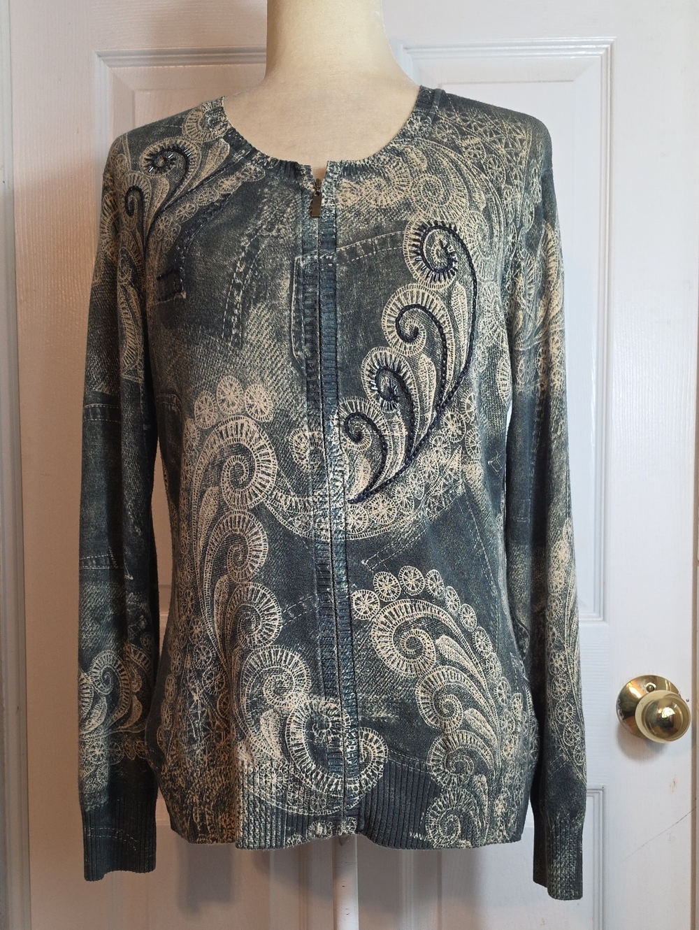 Coldwater Creek Full Zip Cardigan